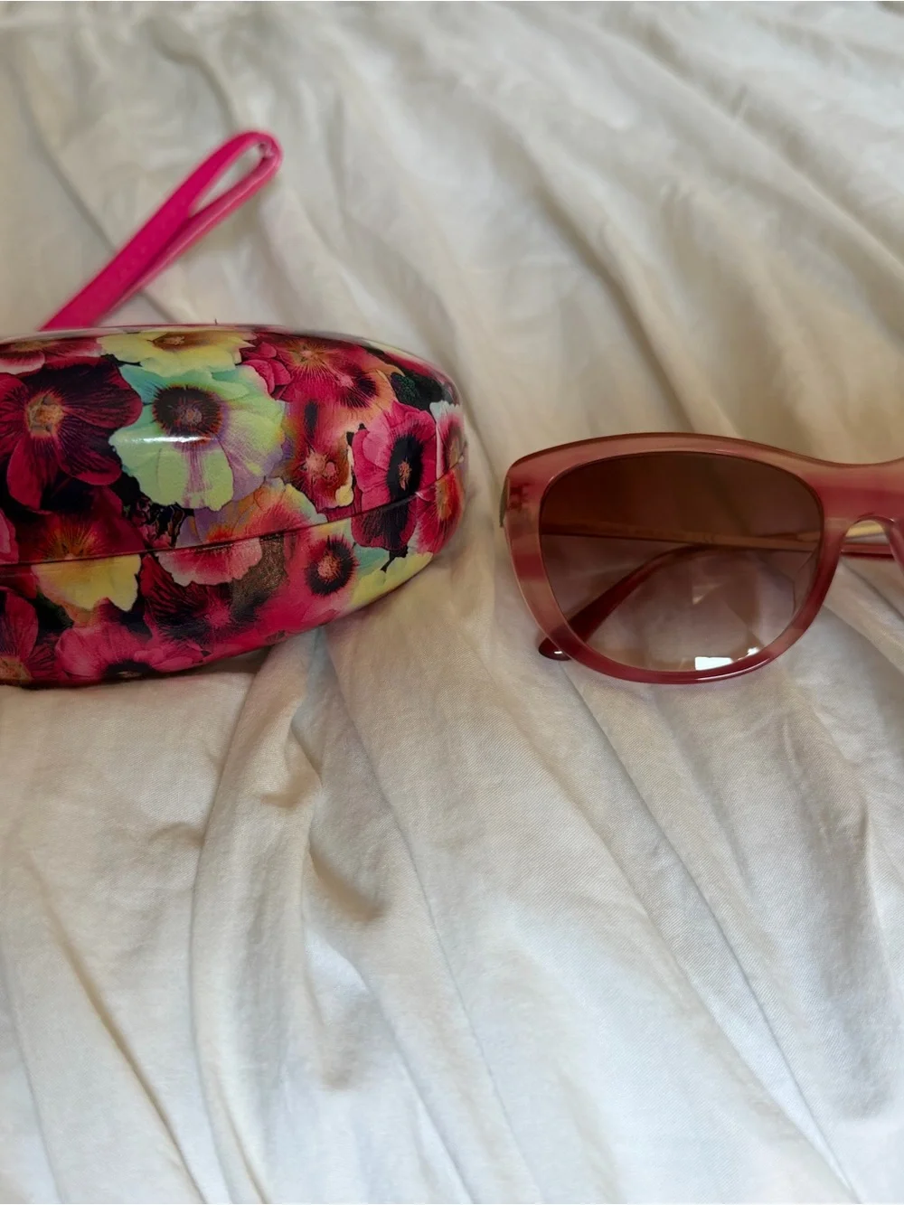 Giorgio Armani Pink Gradient Cat-Eye Sunglasses